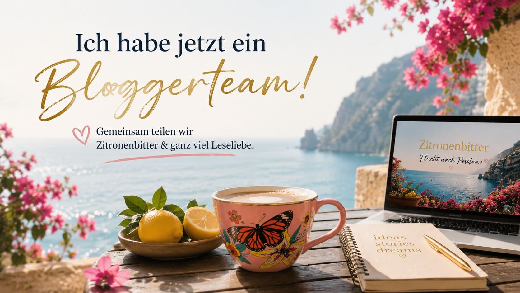 Ich habe ein Bloggerteam